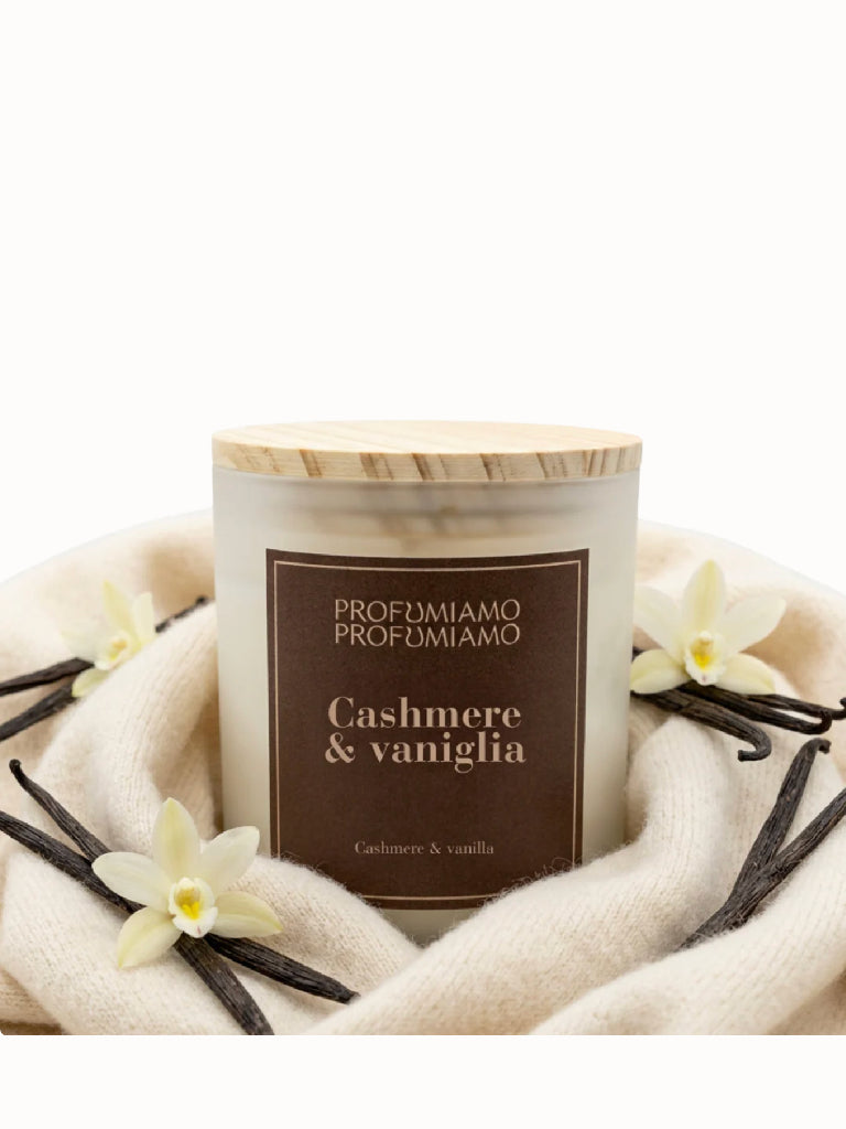 Candela Cashmere & Vaniglia - Profumiamo Profumiamo
